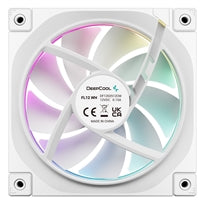 DeepCool FL12 120mm ARGB PWM Fan 3-Pack White Fluid Dynamic DeepCool FL12 120mm ARGB PWM Fan 3-Pack White Fluid Dynamic
